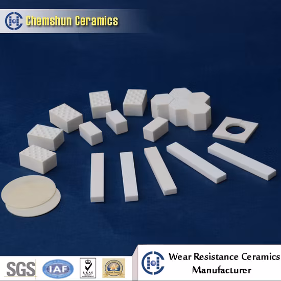 Pre-Engineered Alumina Tiles as Ceramic Lining Applied to Wear Protection