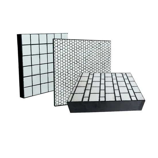 Chute Wear Lining Zta Ceramic Tiles Stainless Steel Ceramic Liner