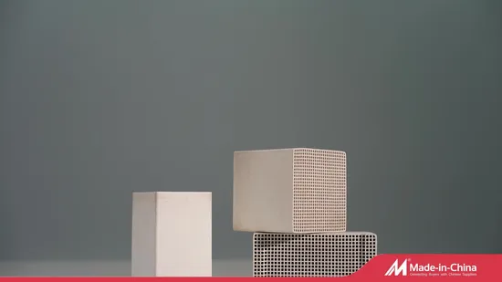 Alumina/Cordierite/Mullite/Corundum Heat Exchanger Honeycomb Ceramic Monolith for Rto or Rco