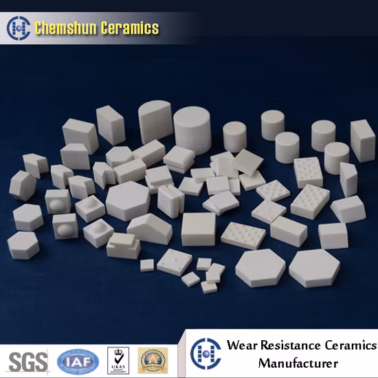 Pre-Engineered Alumina Tiles as Ceramic Lining Applied to Wear Protection