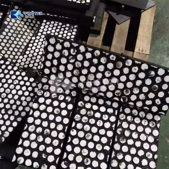 Manufacturer Alumina and Rubber Steel Ceramic Liner for Conveyor System