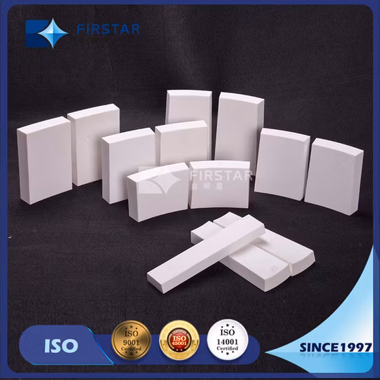Wear Abrasion Resistant 92/92/T95/Zta High Alumina Ceramic Tile Liner for Cyclone