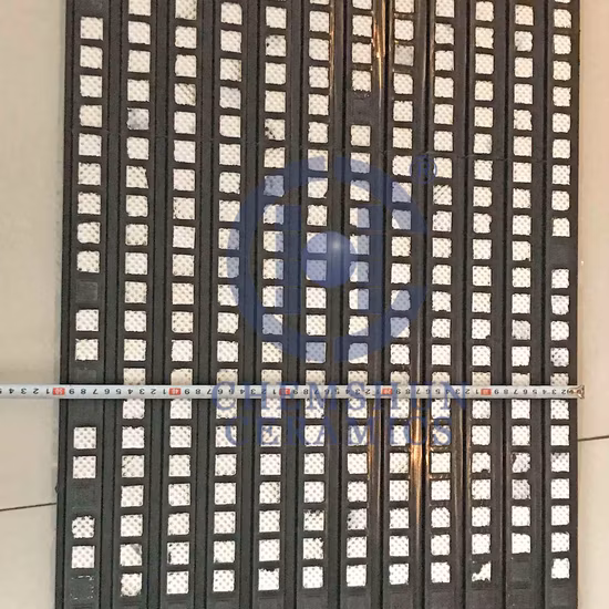 Pulley Lagging Rubber Sheet Vulcanized Ceramic Diamond